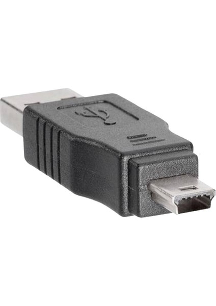 STC-0480 5 Pin USB Erkek Mini USB Çevirici 2li Paket