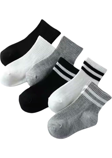 Çocuk Tenis Spor Çorabı Unisex 6'çift
