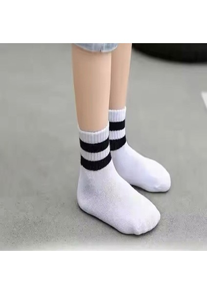 Çocuk Tenis Spor Çorabı Unisex 6'çift modelleri