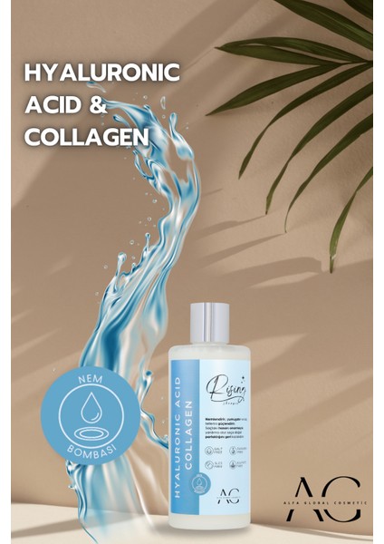 Shampoo Rising Hyaluronic Acid & Collagen Şampuan