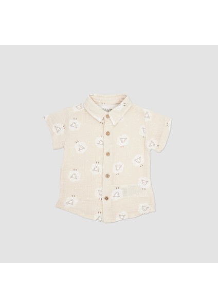 Erkek Bebek Müslin Gömlek