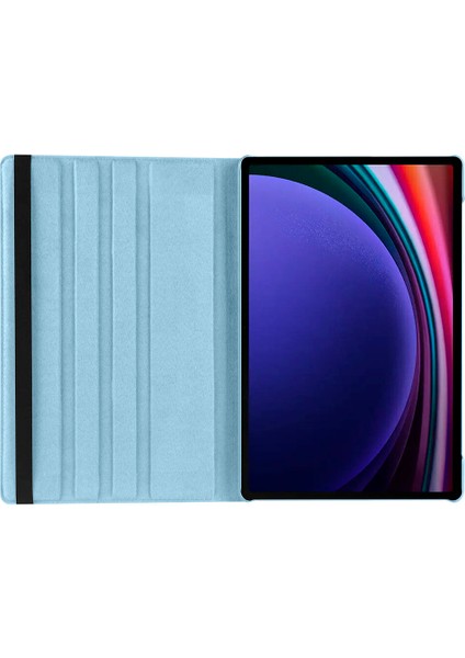 Samsun Galaxy Tab S10 Ultra Kılıf Standlı Kapaklı Dönebilen 360 Kılıf