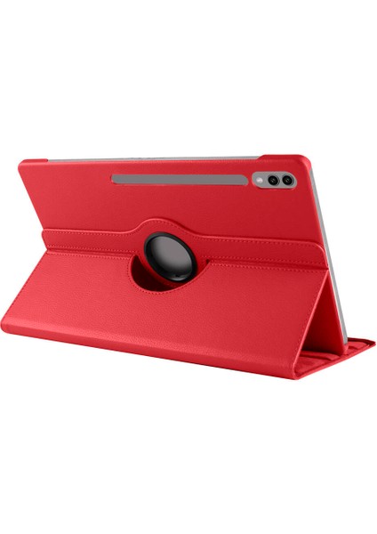 Samsun Galaxy Tab S10 Ultra Kılıf Standlı Kapaklı Dönebilen 360 Kılıf