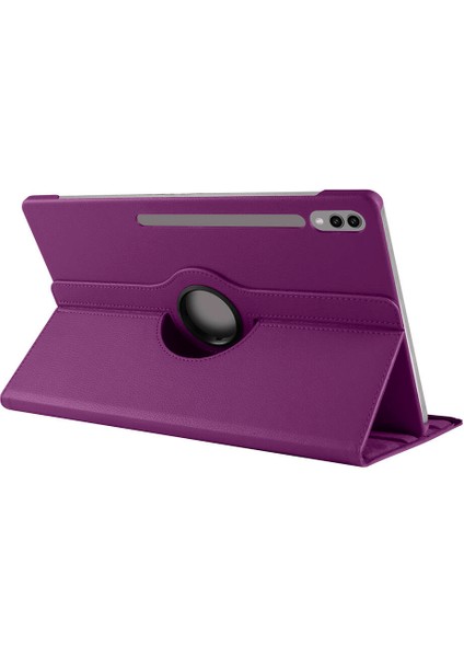 Samsun Galaxy Tab S10 Ultra Kılıf Standlı Kapaklı Dönebilen 360 Kılıf
