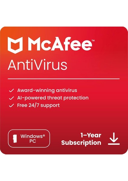 Antivirus - 3 PC 1 Yıl Abonelik Kodu