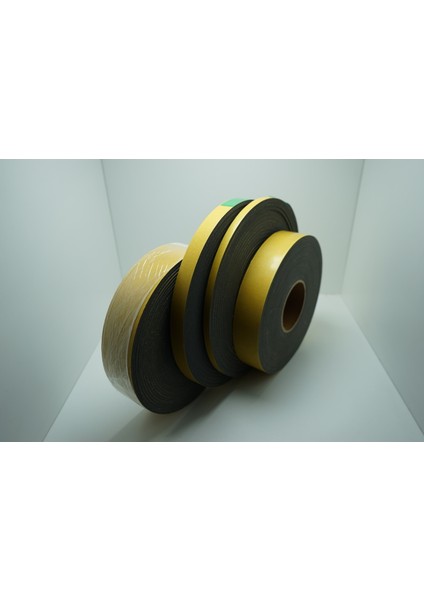 Yapışkanlı Epdm Tek Taraflı Bant (Siyah) 2X25MM-10M