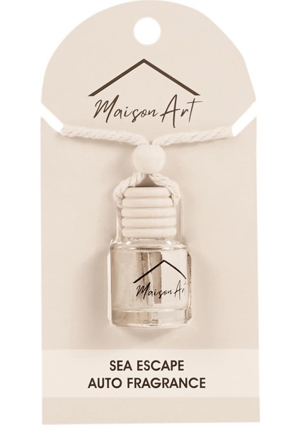 Araç Kokusu | Sea Escape 8ml Oto Parfümü | Kalıcı Araç Içi Kokusu
