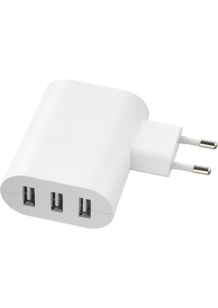 Ikea Småhagel USB Girişli Şarj Aleti, Beyaz