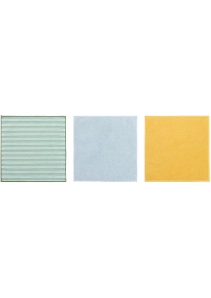 Pepprıg Mikrofiber Bez, Çok Renkli, 28X28 Cm, 3 Parça