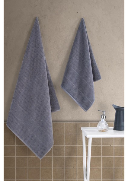 Royal | 50X90 - 70X140 cm 2'li Banyo Havlu Seti, %100 Pamuklu Havlu Takımı fiyatları
