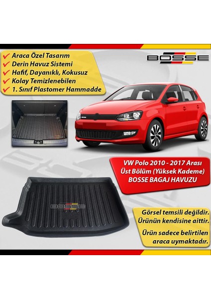 Vw Polo Bagaj Havuzu Üst Bagaj 2010 2017 Arası Bosse