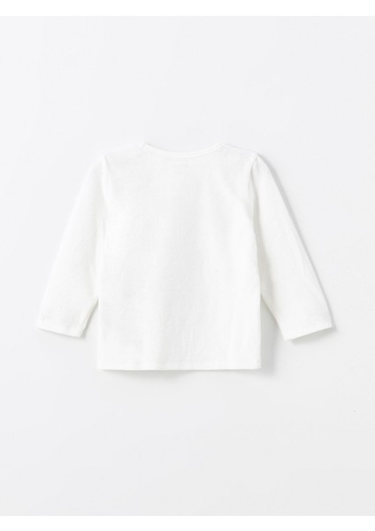 Bisiklet Yaka Uzun Kollu Baskılı Erkek Bebek Pijama Takımı