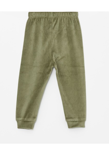 Bisiklet Yaka Uzun Kollu Baskılı Kız Bebek Pijama Takım modelleri