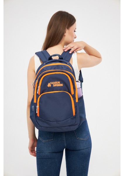 Fashion Superhero Unisex Okul Sırt Çantası Su Geçırmaz