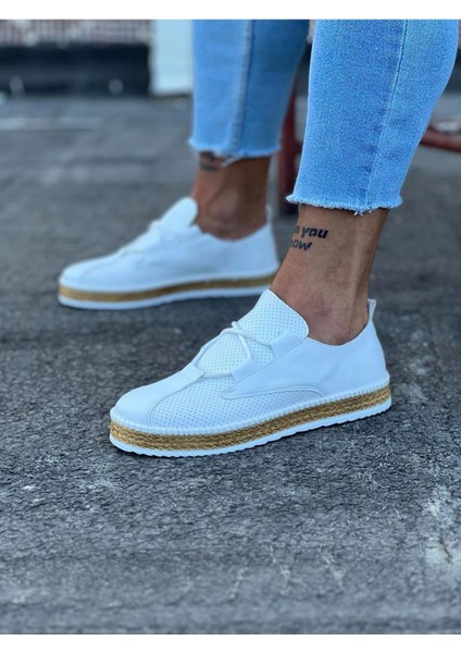 WG015 Beyaz Erkek Casual Ayakkabı modelleri