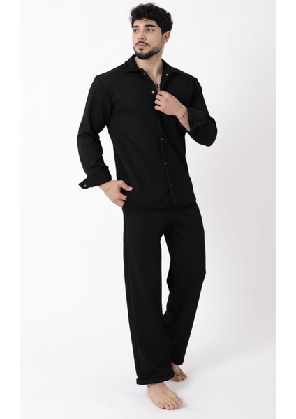 Örme Çıtçıtlı Kışlık Jogger Takım Qm 6336-2011_72010
