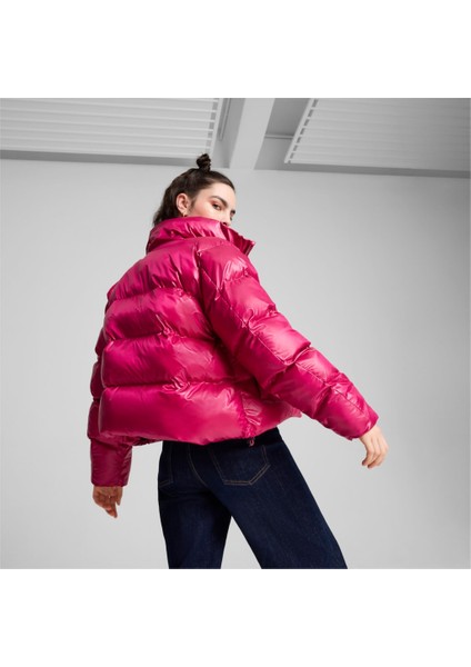 Shiny Puffer Kadın Mor Mont 62651445 fırsatları