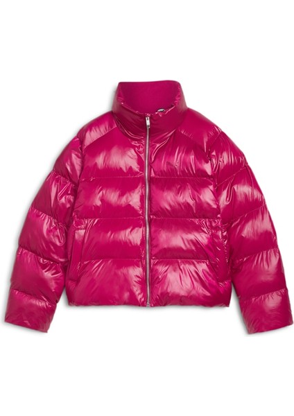 Shiny Puffer Kadın Mor Mont 62651445 indirimleri