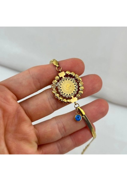 Dorikali İşli Çeyrek Bileklik modelleri