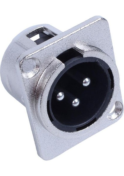 LA1092 Xlr 3-Pin Male Socket Connector