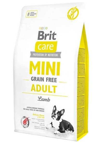 Brit Care Adult Mini Tahılsız Kuzu Etli Yetişkin Köpek Maması 7 kg - Petshopundan