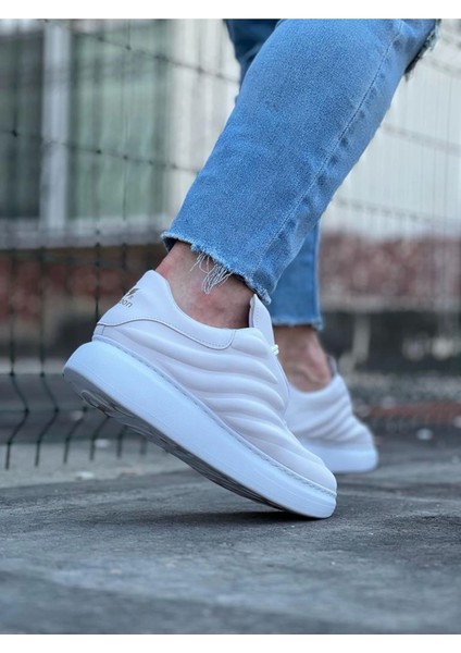 Wagoon WG094 Beyaz Cilt Erkek Casual Ayakkabı fırsatları