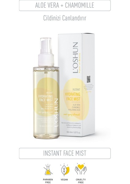 Instant Hydrating Face Mist - Papatya