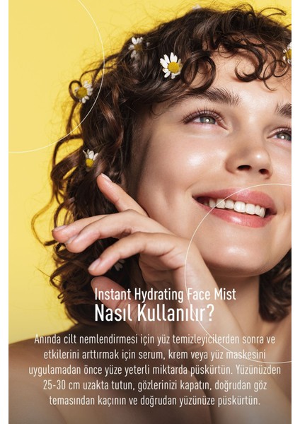 Instant Hydrating Face Mist - Papatya