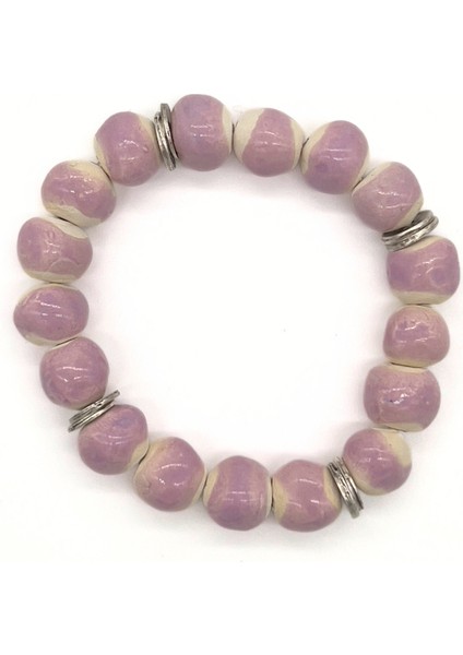 Moselleviolet Bracelet Doğal Taşlı Toprak Bileklik