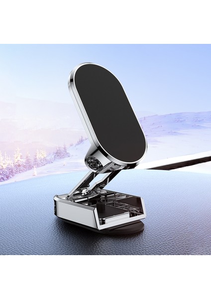 MT90 Alüminyum Kasa Araç Içi Telefon Tutucu Torpido Üstü 360 Derece Ev Ofis Kullanımına Uygun