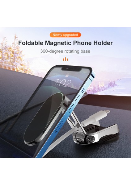 MT90 Alüminyum Kasa Araç Içi Telefon Tutucu Torpido Üstü 360 Derece Ev Ofis Kullanımına Uygun indirimleri