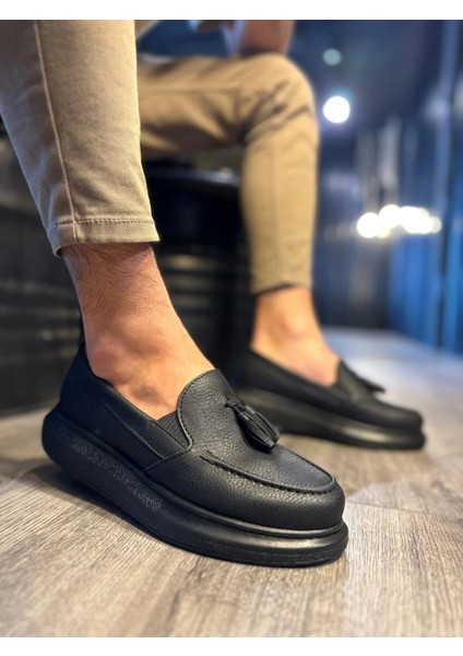 Günlük Spor Klasik Ayakkabı 818 Siyah (Siyah Taban) fiyatları
