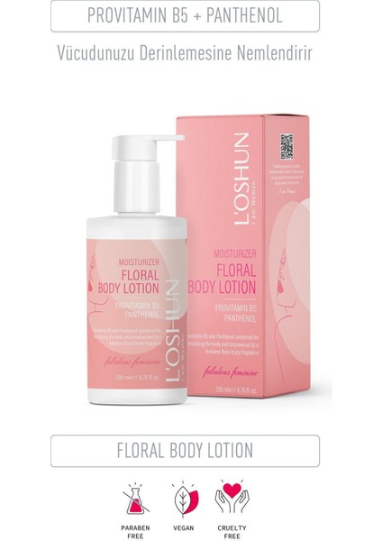 Moisturizer Floral Body Lotion