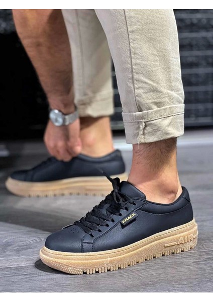 Knack Günlük Ayakkabı 225 Siyah (Krep Taban) fiyatları