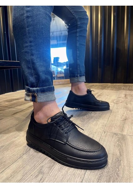 Knack Günlük Ayakkabı T12 Siyah (Siyah Taban) fiyatları