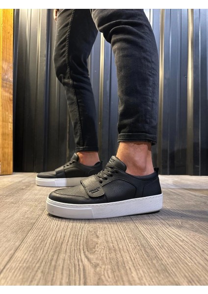 Knack Günlük Ayakkabı 999 Siyah (Beyaz Taban)