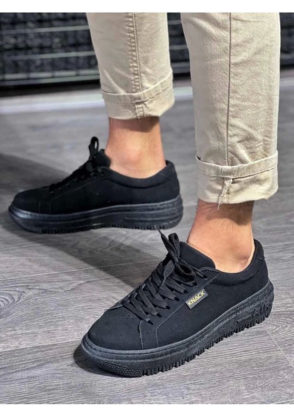 Günlük Ayakkabı 225 Siyah Süet (Siyah Taban) fiyatları