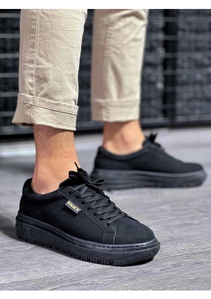 Günlük Ayakkabı 225 Siyah Süet (Siyah Taban) modelleri