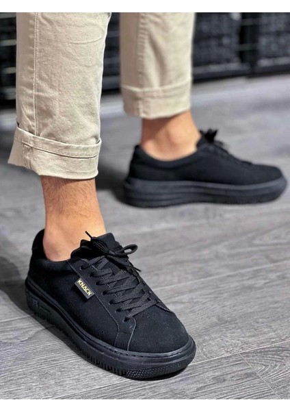 Günlük Ayakkabı 225 Siyah Süet (Siyah Taban) fırsatları