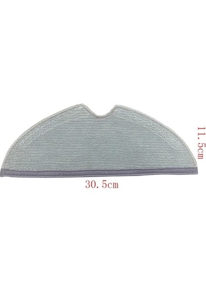 Roborock S6 Maxv uyumlu 4'lü mop bezi seti, temizliğe kolaylık sağlar modelleri