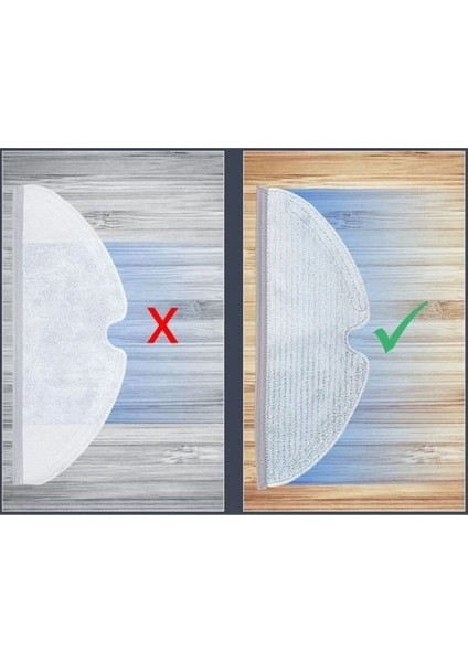 Roborock S6 Maxv uyumlu 4'lü mop bezi seti, temizliğe kolaylık sağlar fırsatları