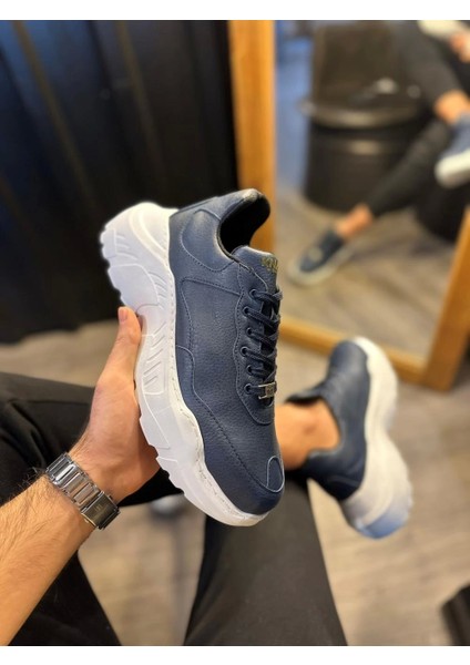 Knack Yüksek Taban Günlük Ayakkabı N75 Lacivert