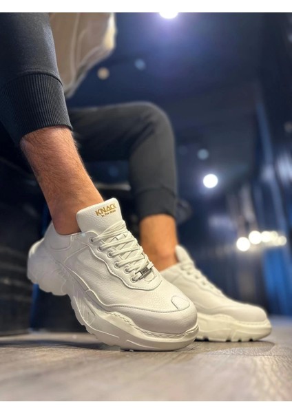 Knack Yüksek Taban Günlük Ayakkabı N75 Beyaz
