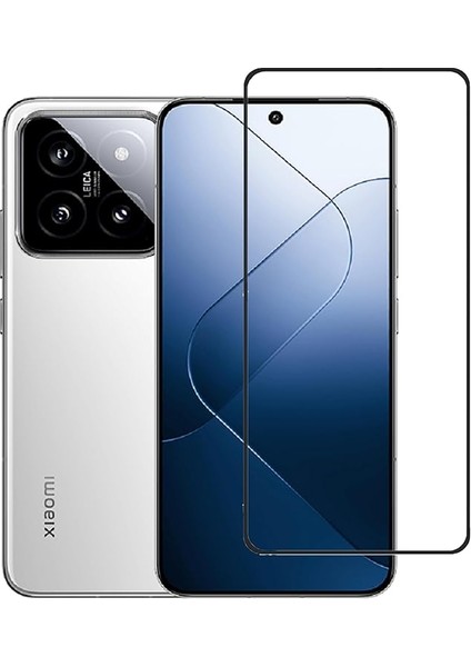 Xiaomi Mi 14 ile Uyumlu Şeffaf Esnek Kavisli Ekranı Tam Kaplayan Pet Ekran Koruyucu