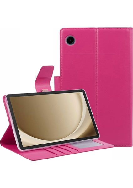 Samsung Galaxy Tab A9 Deri Flip Cüzdan Tablet Kılıfı (Yurt Dışından)