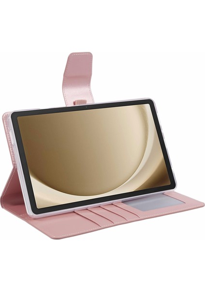 Samsung Galaxy Tab A9 Için Deri Flip Cüzdan Tablet Kılıfı (Yurt Dışından)
