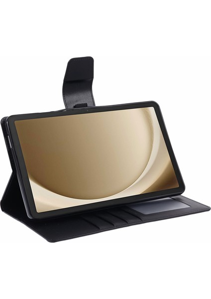 Samsung Galaxy Tab A9 Deri Flip Cüzdan Tablet Kılıfı (Yurt Dışından)