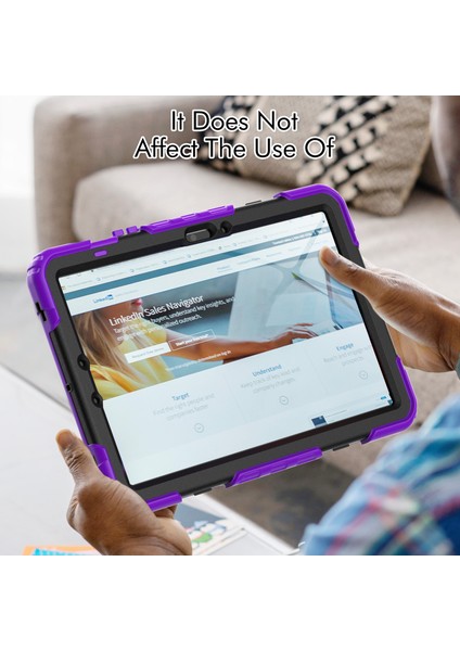 Samsung Galaxy Tab S9 Fe SM X510 SM X516B Pc Silikon Pet Ekran Koruyucu El Kayışı Tablet Kılıfı (Yurt Dışından) fırsatları