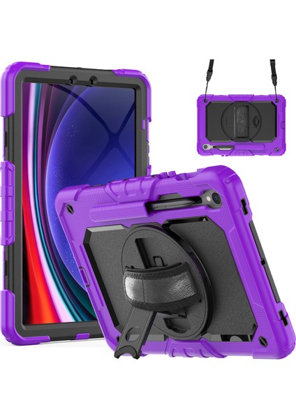 Samsung Galaxy Tab S9 Fe SM X510 SM X516B Pc Silikon Pet Ekran Koruyucu El Kayışı Tablet Kılıfı (Yurt Dışından) indirimleri