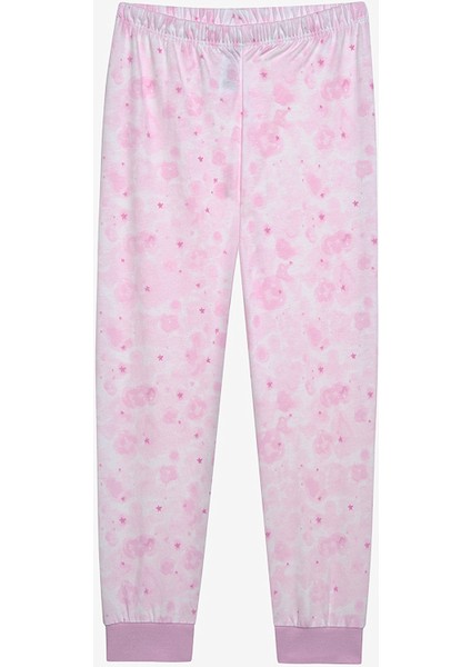 Kız Çocuk Tie Dye 2li Çok Renkli Pijama Takımı